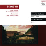 Schubert - Trois sonates pour violon et piano