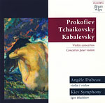 Prokofiev, Tchakovsky, Kabalevsky: Concertos pour violon