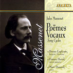 Jules Massenet - Pomes vocaux (Song cycles)