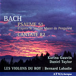Bach: Psaume 51/ Cantate 82