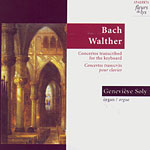 Bach, Walther - Concertos transcrits pour clavier