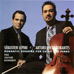 Sonates romantiques pour violoncelle et piano (avec Arturo Nieto-Dorantes)