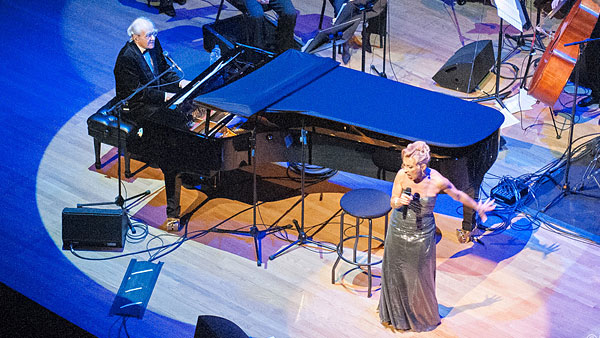 Michel Legrand et Natalie Dessay – photo: Marc Giguère